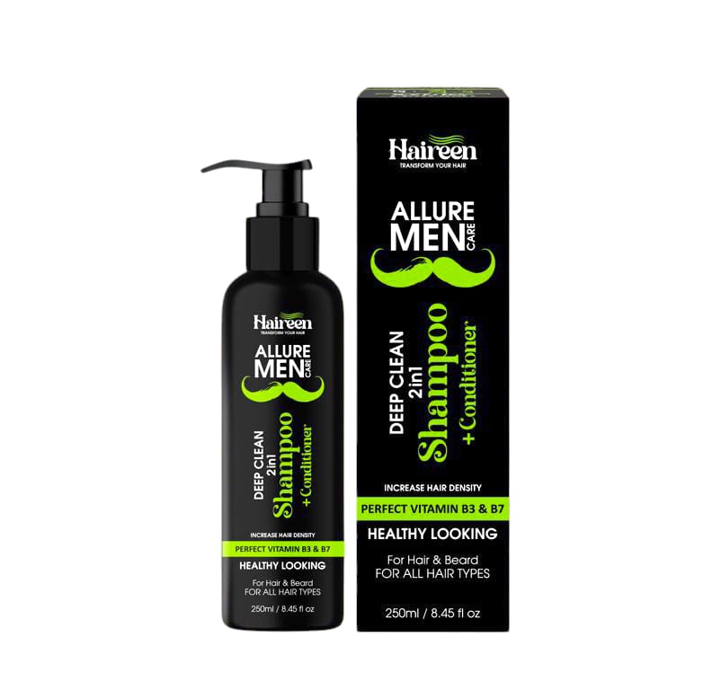 Haireen Allure Men Care Deep Clean Shampoo (250ml)